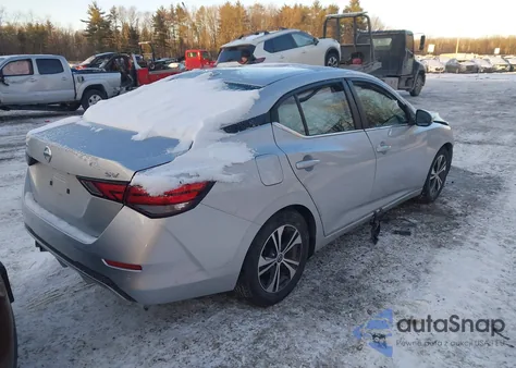 2020 Nissan Sentra Sv Xtronic Cvt z USA, uszkodzony, nr VIN 3N1AB8CV9LY253013